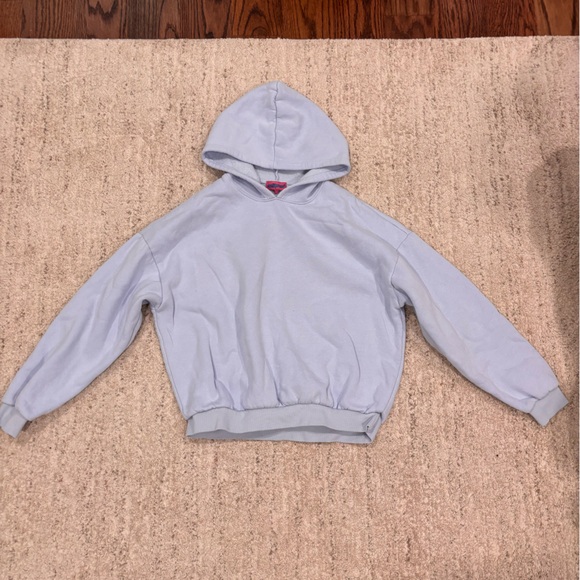Edikted Tops - Edikted Light Blue Hoodie